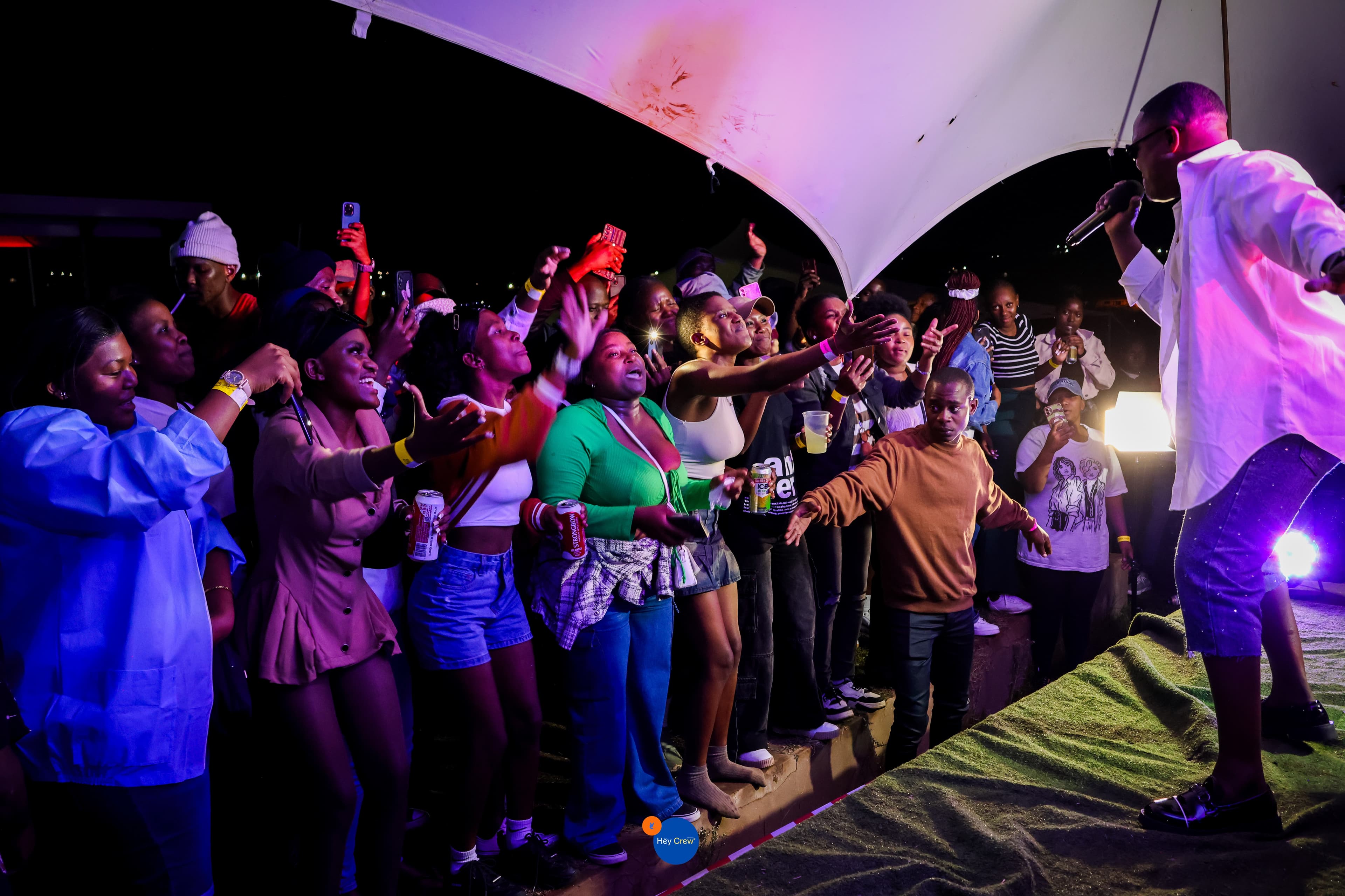 Olefied Khetha performing at Ventures Crew